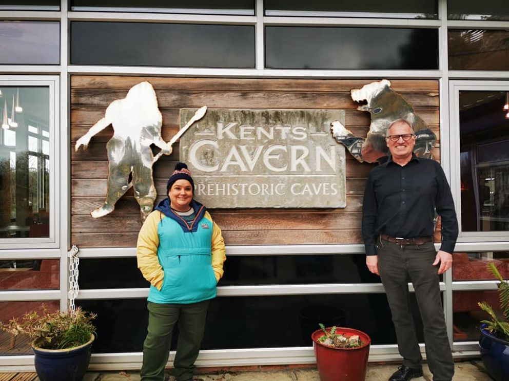 Susan Calman visits Kents Cavern