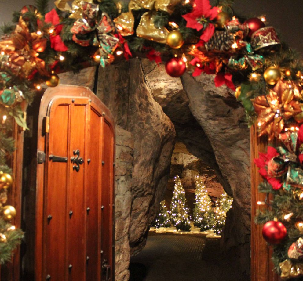 Kents Cavern Christmas Decorations